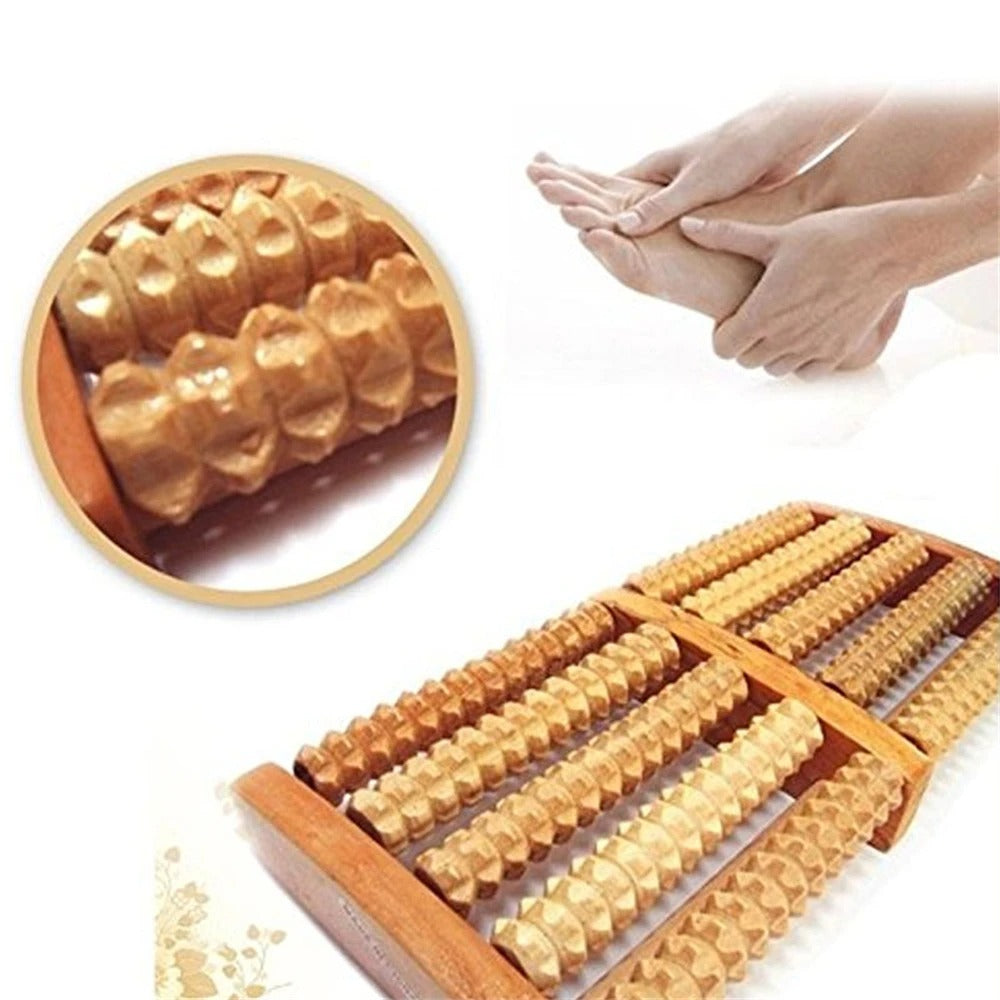 Wooden Foot Massager