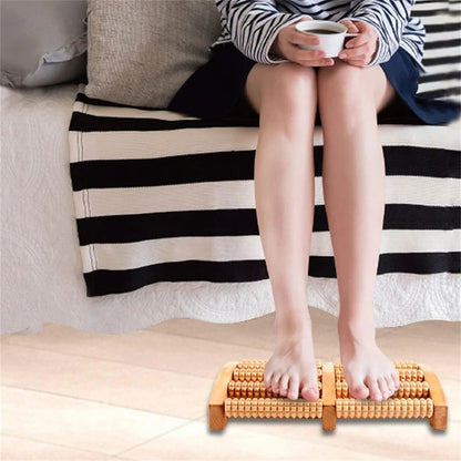 Wooden Foot Massager